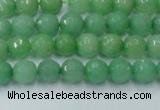 CCN2029 15 inches 4mm faceted round candy jade beads wholesale
