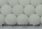 CCN2420 15.5 inches 6mm round matte candy jade beads wholesale