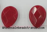 CCN2719 Top-drilled 18*25mm briolette candy jade beads wholesale
