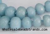 CCN2759 15.5 inches 5*8mm - 12*16mm faceted rondelle candy jade beads