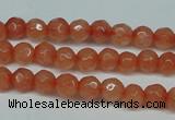 CCN2820 15.5 inches 4mm tiny faceted round candy jade beads