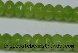 CCN2862 15.5 inches 4*6mm faceted rondelle candy jade beads