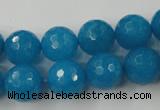 CCN832 15.5 inches 12mm faceted round candy jade beads wholesale