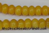 CCN91 15.5 inches 8*12mm rondelle candy jade beads wholesale