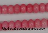 CCN92 15.5 inches 8*12mm rondelle candy jade beads wholesale
