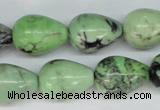 CCO22 15.5 inches 13*18mm teardrop natural chrysotine beads
