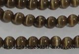 CCT1215 15 inches 4mm round cats eye beads wholesale