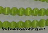 CCT1222 15 inches 4mm round cats eye beads wholesale