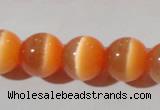 CCT1382 15 inches 7mm round cats eye beads wholesale