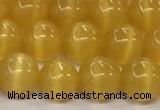 CCT1437 15 inches 8mm, 10mm, 12mm round cats eye beads
