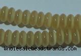CCT235 15 inches 3*6mm rondelle cats eye beads wholesale