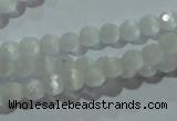 CCT301 15 inches 4mm faceted round cats eye beads wholesale