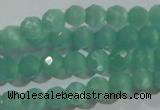 CCT345 15 inches 5mm faceted round cats eye beads wholesale