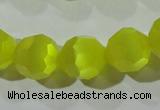 CCT393 15 inches 10mm faceted round cats eye beads wholesale