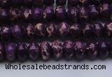 CDE2632 15.5 inches 5*8mm rondelle dyed sea sediment jasper beads