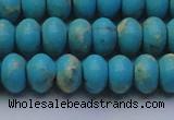 CDE2645 15.5 inches 13*18mm rondelle dyed sea sediment jasper beads
