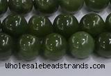 CDJ273 15.5 inches 10mm round Canadian jade beads wholesale