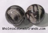 CDN1304 40mm round jasper decorations wholesale