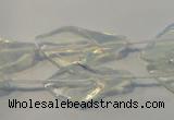 CFG558 15.5 inches 14*28mm carved trumpet flower opal beads