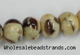 CFS209 15.5 inches 12*16mm rondelle natural feldspar gemstone beads