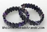 CGB3102 7.5 inches 8*15mm oval agate gemstone bracelets