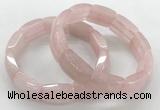 CGB3401 7.5 inches 15*21mm rose quartz bracelets wholesale
