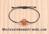 CGB9963 Fashion 12mm fire agate adjustable bracelet jewelry