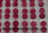 CGC107 12mm flat round druzy quartz cabochons wholesale