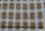 CGC161 10*14mm oval druzy quartz cabochons wholesale