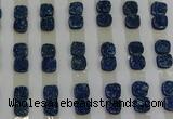 CGC213 10*10mm square druzy quartz cabochons wholesale