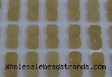 CGC227 12*12mm square druzy quartz cabochons wholesale