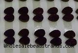 CGC232 10*14mm flat teardrop druzy quartz cabochons wholesale