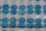 CGC250 13*18mm flat teardrop druzy quartz cabochons wholesale