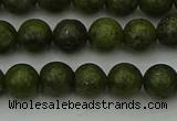 CGJ451 15.5 inches 6mm round green jasper beads wholesale