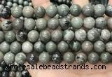 CGJ514 15.5 inches 12mm round green forst jasper beads wholesale
