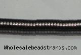 CHE238 15.5 inches 1*4.5mm dish hematite beads wholesale