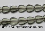 CHG18 15.5 inches 10*10mm heart synthetic smoky quartz beads wholesale