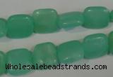 CHM16 15.5 inches 12*12mm square green hemimorphite beads wholesale