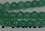 CHM20 15.5 inches 4mm round green hemimorphite beads