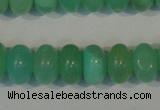 CHM22 15.5 inches 5*8mm rondelle green hemimorphite beads