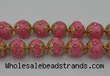 CIB548 22mm round fashion Indonesia jewelry beads wholesale
