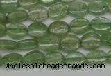 CKC266 15.5 inches 8*10mm oval natural green kyanite beads