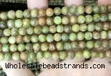 CKC761 15.5 inches 6mm round natural green kyanite beads