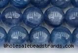 CKC790 15 inches 6mm round blue kyanite beads wholesale