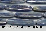 CKC94 15.5 inches 10*35mm oval natural kyanite gemstone beads