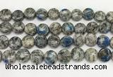 CKJ493 15.5 inches 11mm flat round natural k2 jasper beads