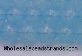 CKQ333 15.5 inches 14mm round dyed crackle quartz beads wholesale