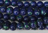 CLA401 15.5 inches 6mm round synthetic lapis lazuli beads