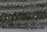 CLB795 15.5 inches 2*3mm faceted rondelle labradorite beads