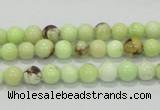 CLE31 15.5 inches 6mm round lemon turquoise beads wholesale